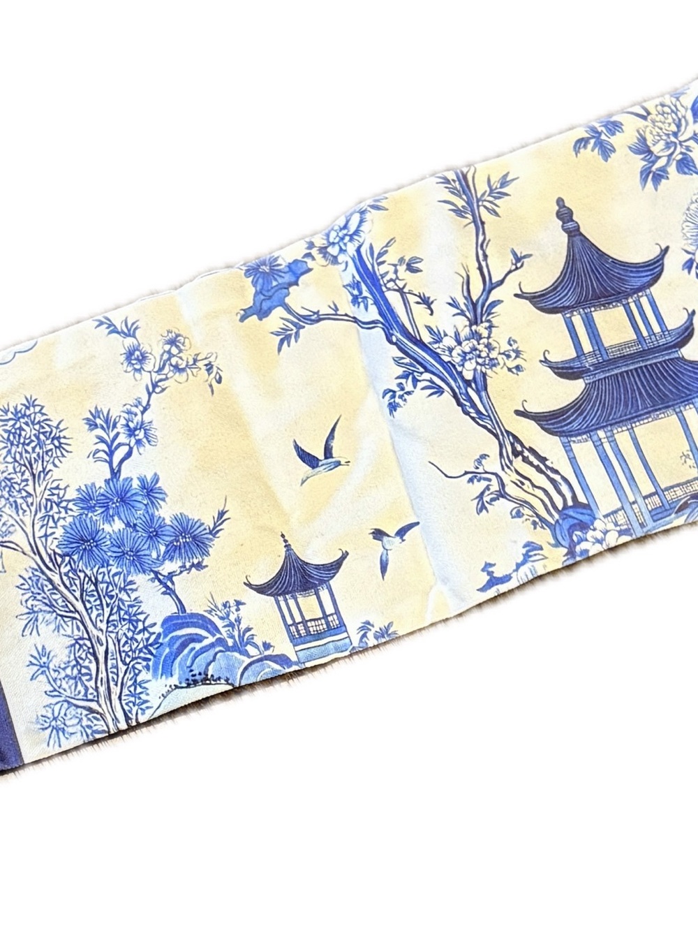 Mahjong 3 Piece Bag Travel Set - Tiles, Racks & Tote Bags in Blue and White NWOT - Picture 8 of 8